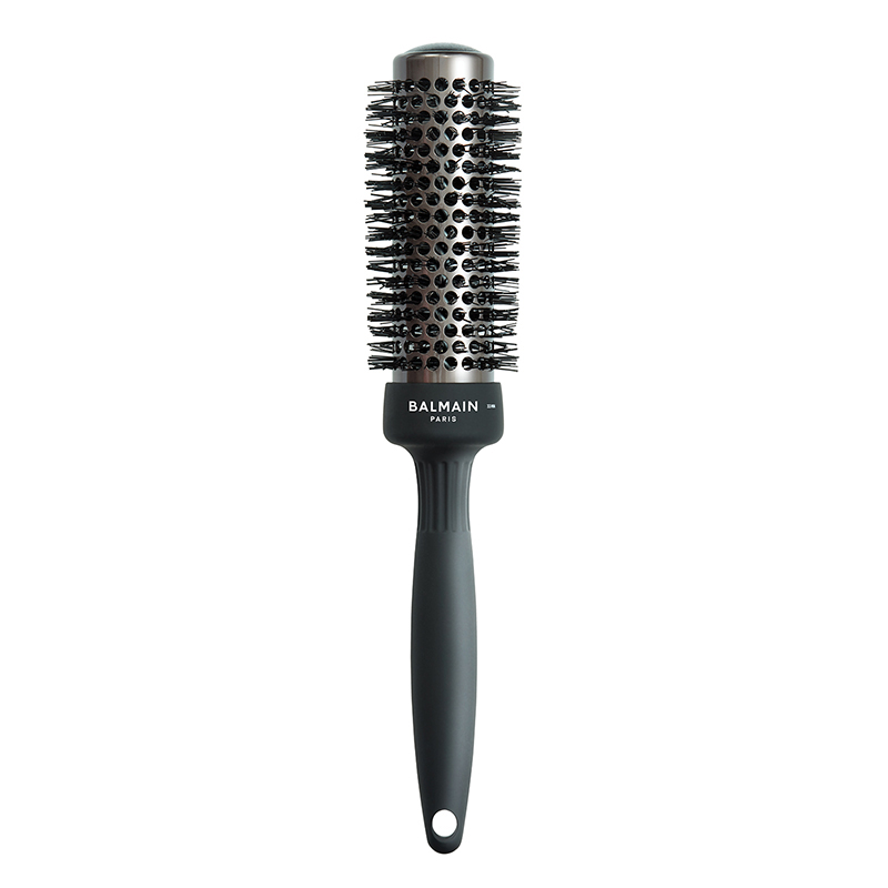 BalmainHair_Tools_ProfessionalCeramicRoundBrush_33mm_Black_2019_800x800