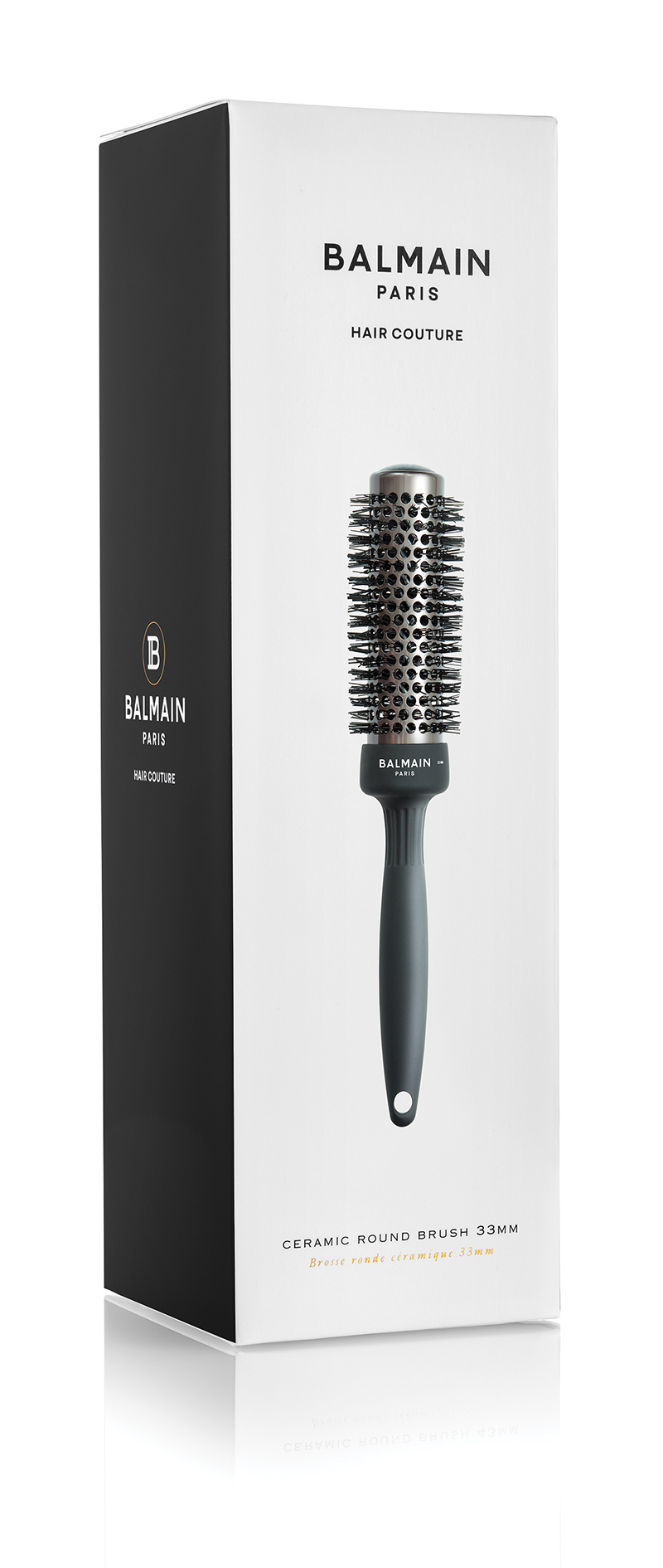 BalmainHair_Tools_ProfessionalCeramicRoundBrush_33mm_Black_Box_800x800