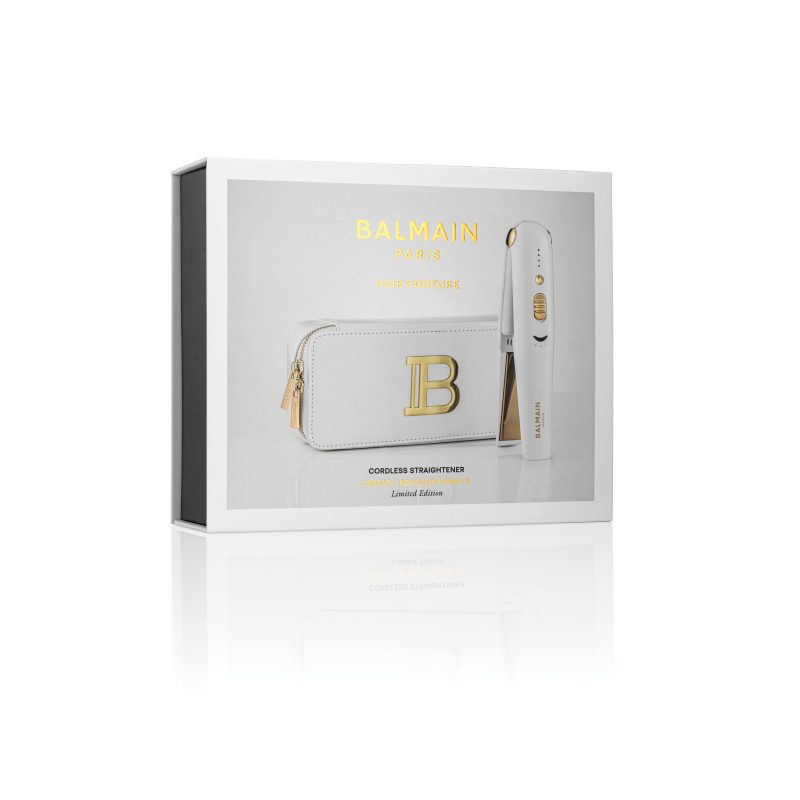 BalmainHair Tools CordlessStraightener LimitedEdition White FW21 Box 01