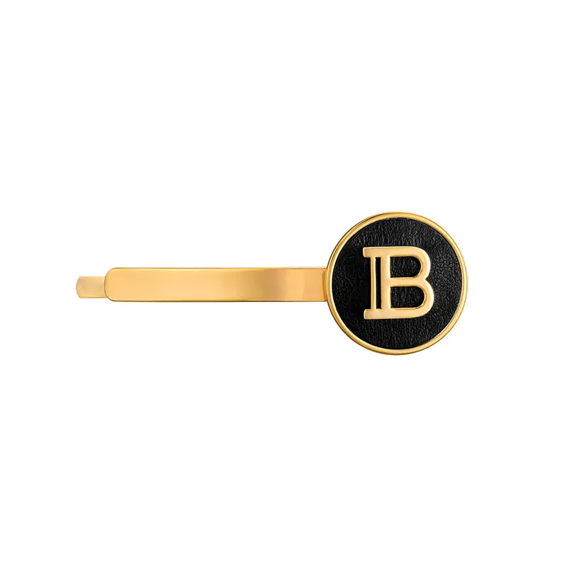 BalmainHair Accessories HairSlide B LimitedEdition FallWinter20 Gold LR