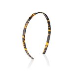 BalmainHair Accessoires CelluloseAcetate Headband TortoiseShell Small HJ CA HB TS S LR