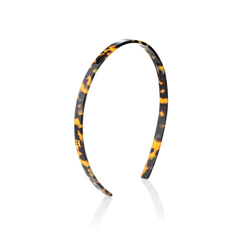 BalmainHair Accessoires CelluloseAcetate Headband TortoiseShell Small HJ CA HB TS S LR