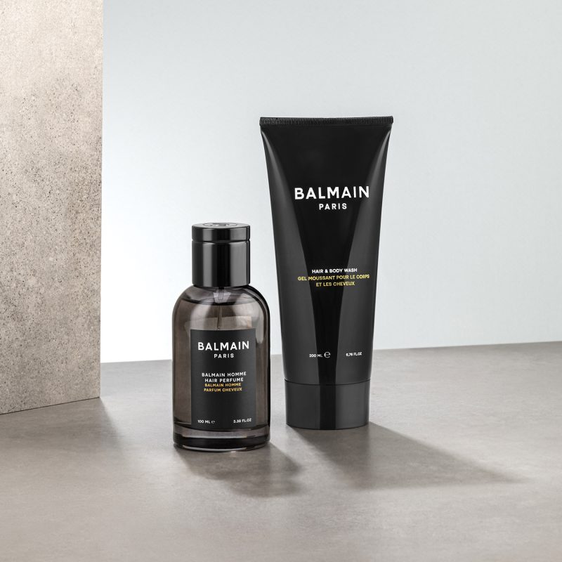 BalmainHair BalmainHomme HairBodyWash HairPerfume Mood 01 SOCIAL LR