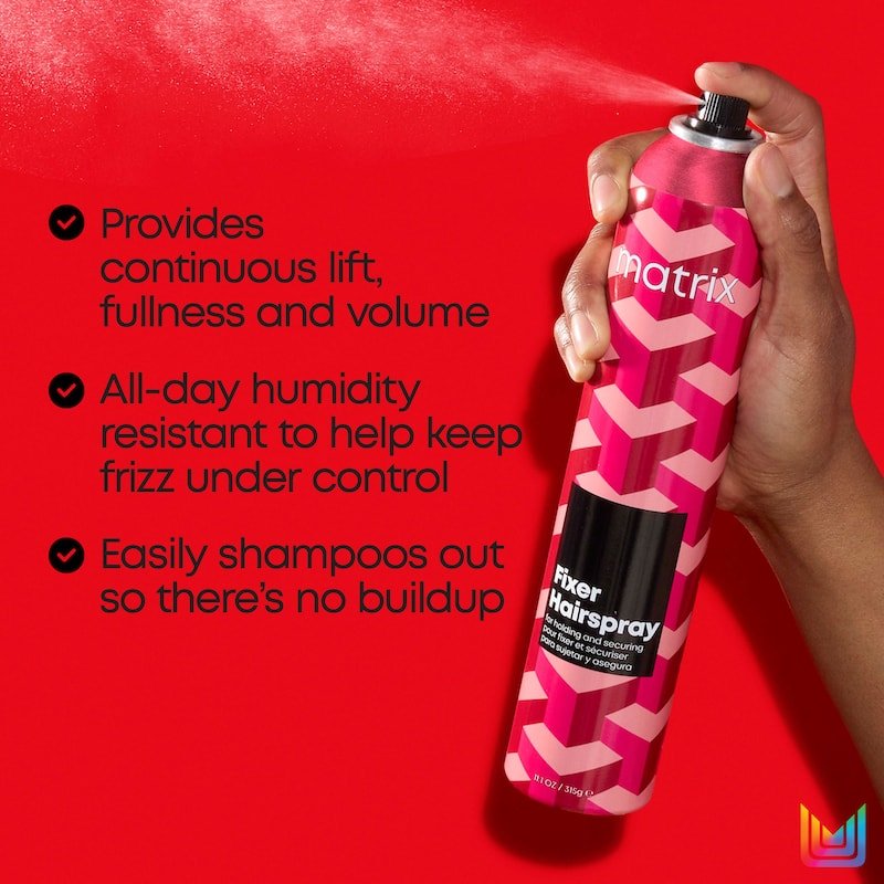 Matrix 2022 Styling Product Benefits Fixer Hairspray 2000x2000